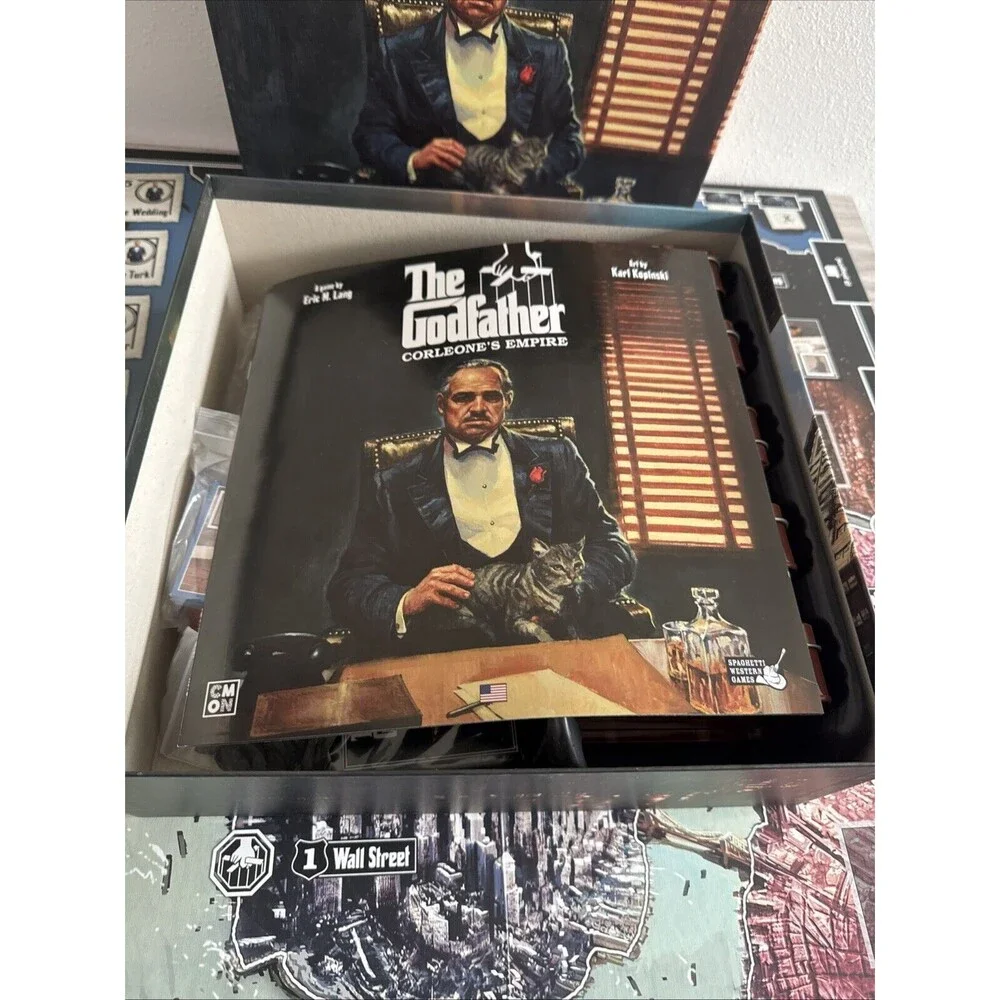 The Godfather Corleone's Empire Board Game By Spaghetti Westerns‎ Games